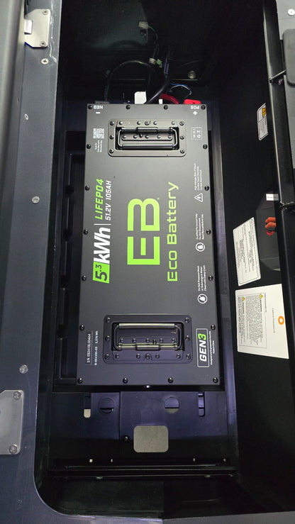 2026 EPIC E40FX Charcoal — Eco Battery 51.2V 105Ah