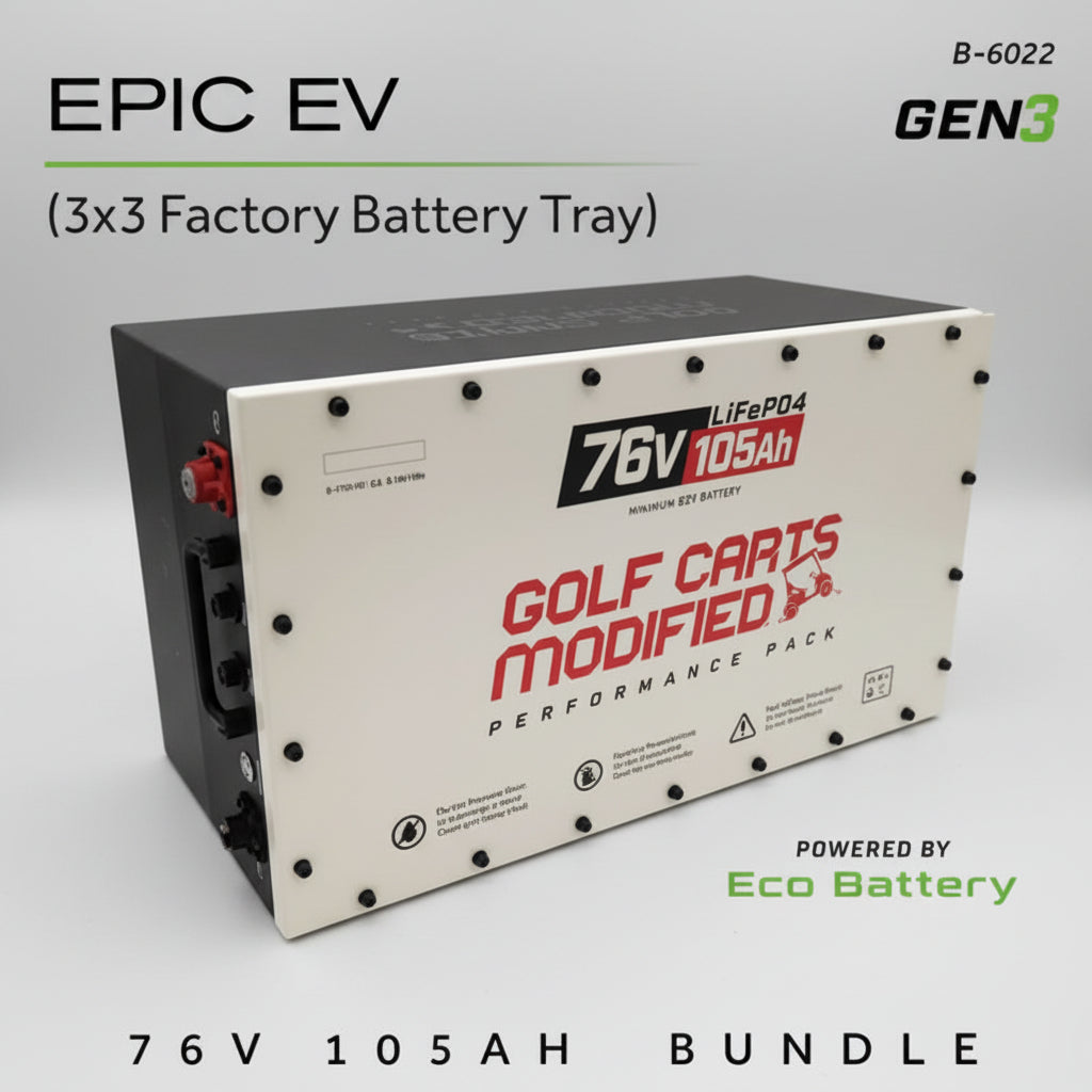 EcoBattery 76V 105Ah Lithium Performance Pack