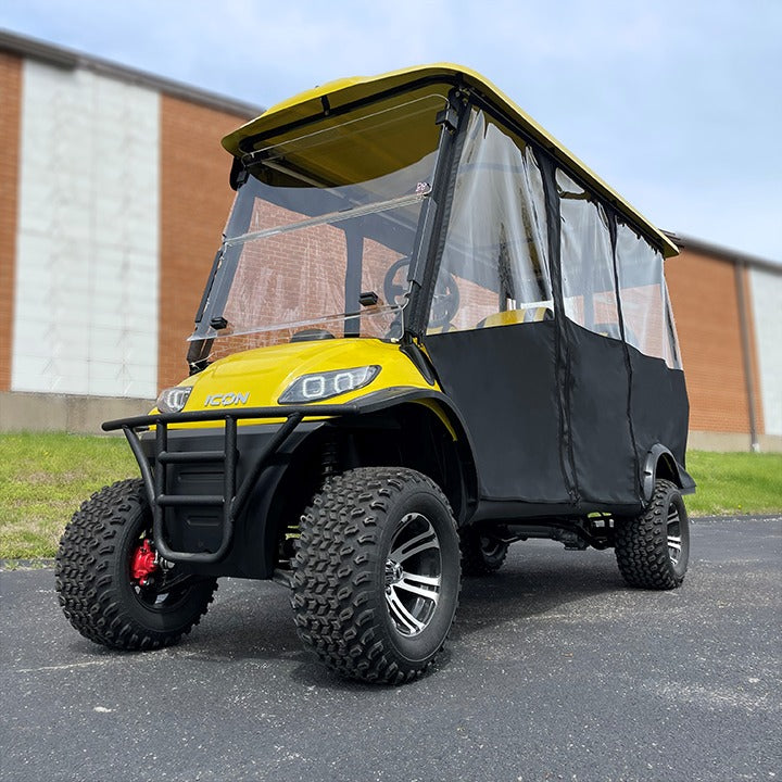 6-Passenger Sunbrella Track-Style Cover Enclosure for Golf Carts