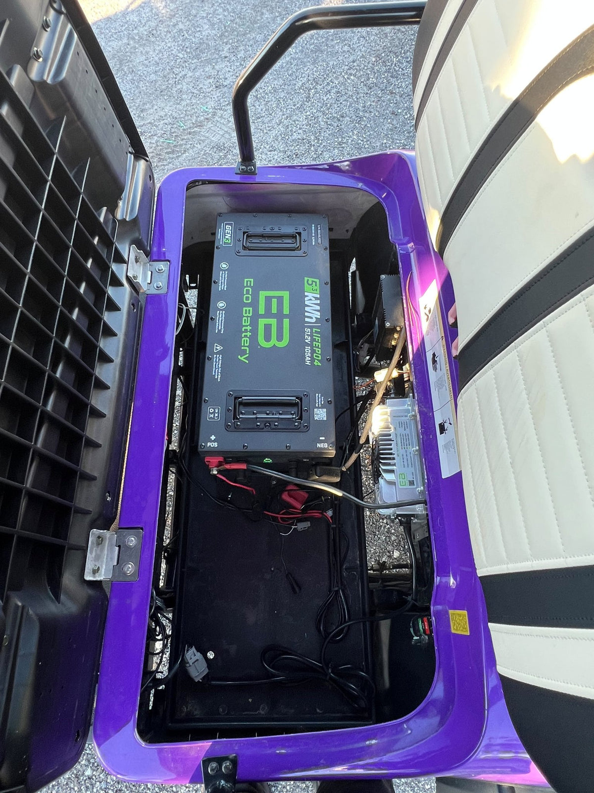 2021 ICON I60L Purple — Eco Battery lithium battery