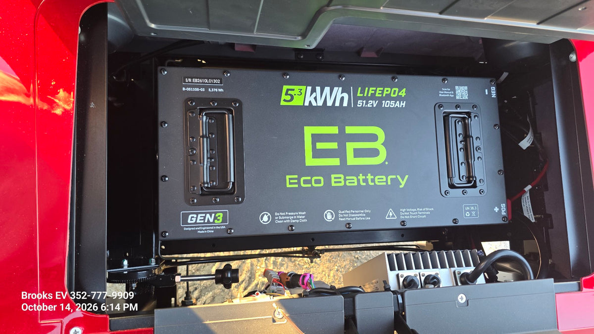 2026 ICON i60LX Sangria — Eco Battery lithium battery