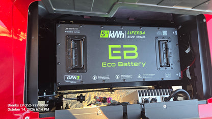 2026 ICON i60LX Sangria — Eco Battery lithium battery
