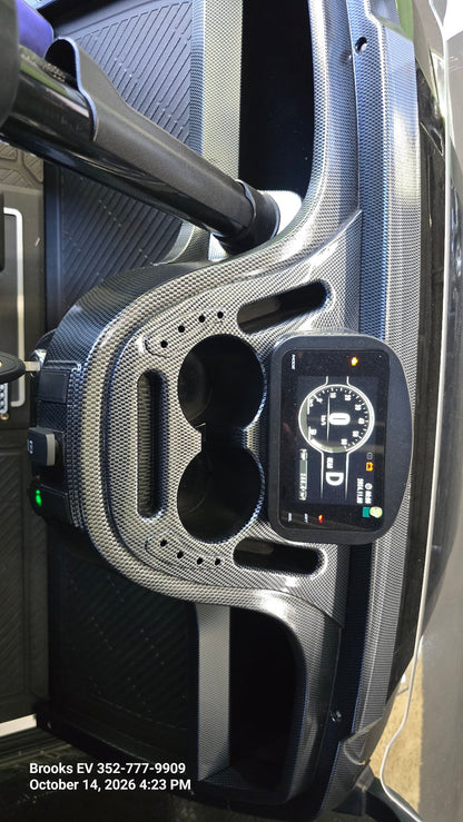 2025 ICON G60 Black — dash close-up