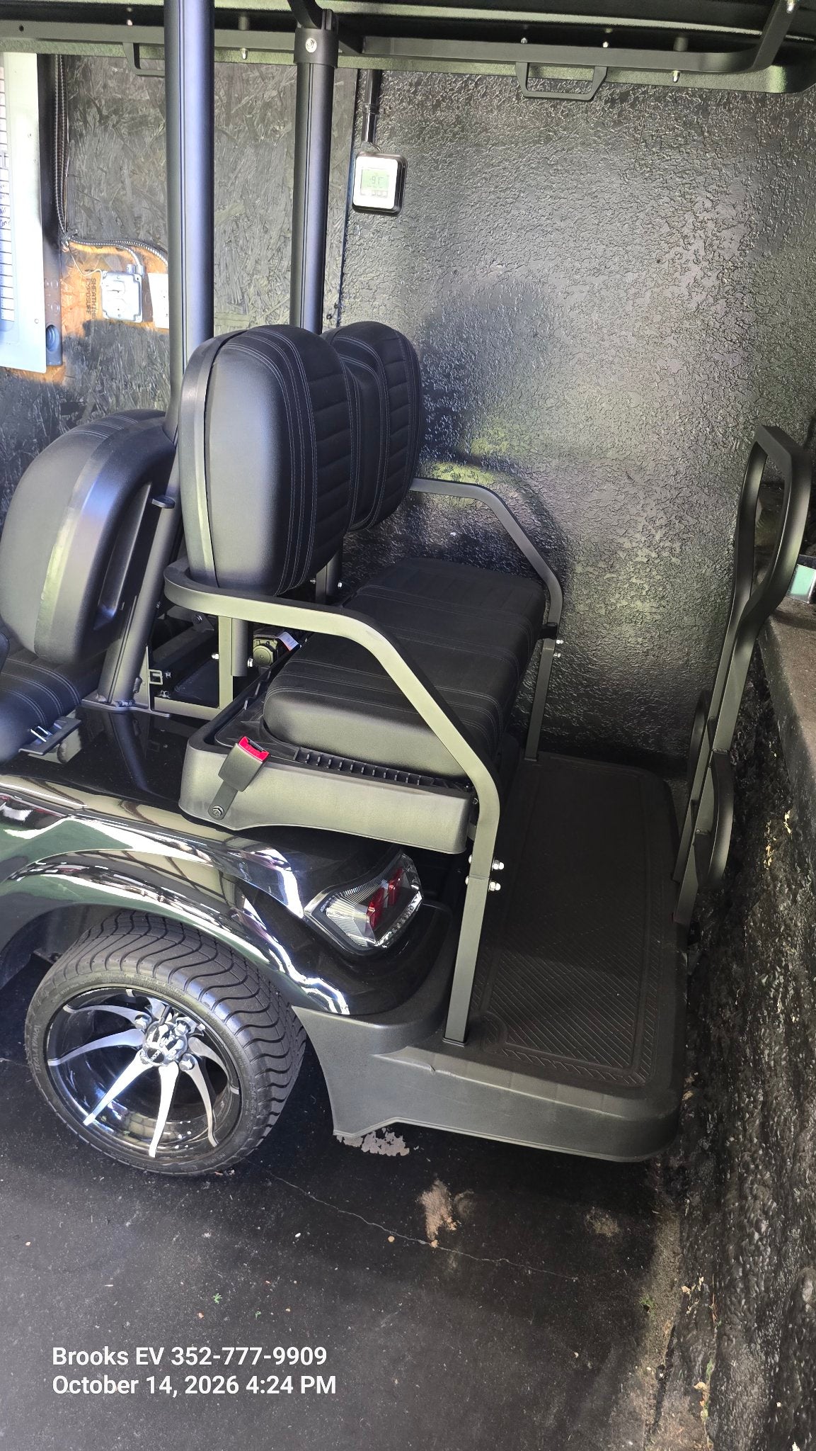 2025 ICON G60 Black — rear seat