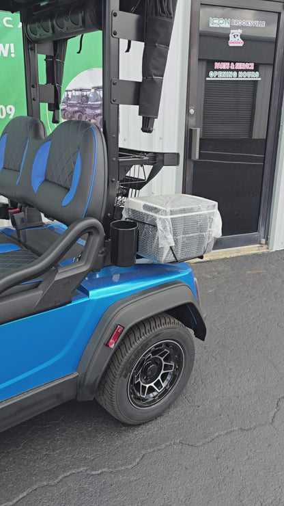 2026 ICON i20X — Electric Blue · 2 Passenger Lithium