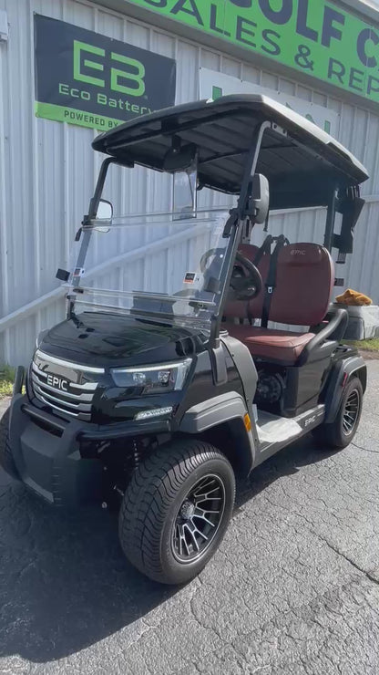 2026 EPIC E20FX — Black · 2 Passenger
