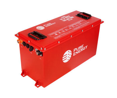 Pure Energy 48V Thin (51.2V/105Ah) lithium golf cart battery