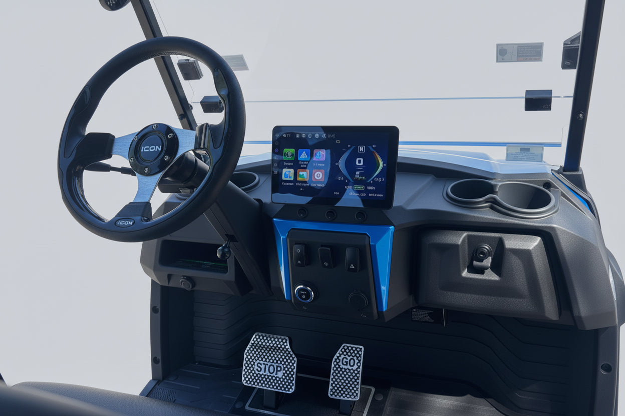 2026 ICON X40 Blue — 4 Passenger Lithium