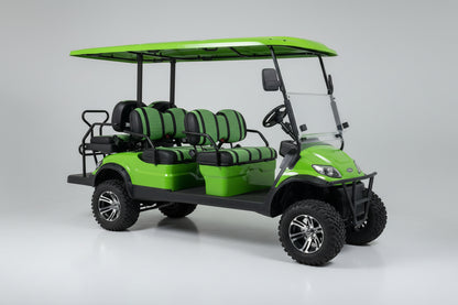 2025 Leftover ICON i60L Lime Green — AGM 6 Passenger Lifted