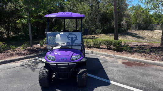 Pre-Owned 2021 ICON i60L Purple — New EcoBattery Lithium