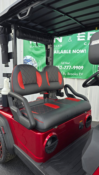 2026 ICON i20X — Apple Cherry Red · 2 Passenger Lithium