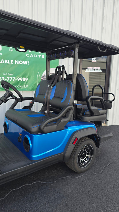 2026 ICON i40X — Electric Blue · 4 Passenger Lithium