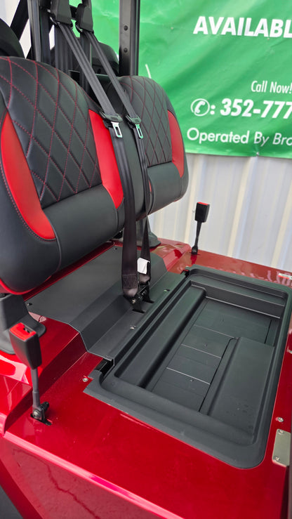 2026 ICON i60LX — Apple Cherry Red · 6 Passenger Luxury Limo