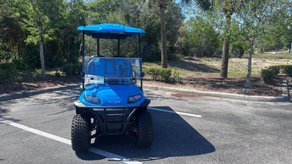 2025 ICON i60L — Caribbean Blue · 6 Passenger Lifted Lithium