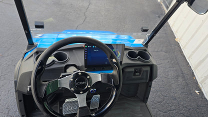 2026 ICON i40X — Electric Blue · 4 Passenger Lithium
