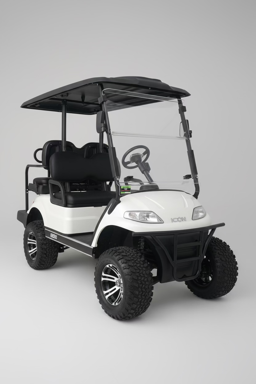 SOLD — 2025 Leftover ICON i40L Eco — 4 Passenger Lifted Lithium