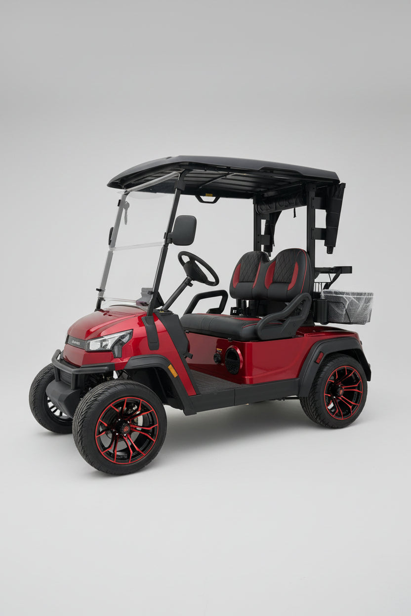 2026 ICON X20 Red — 2 Passenger Red Wheels