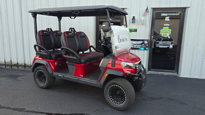2026 EPIC E40FX — Apple Cherry Red · 4 Passenger · Award Winner