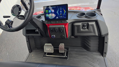 2026 ICON i60LX — Apple Cherry Red · 6 Passenger Luxury Limo