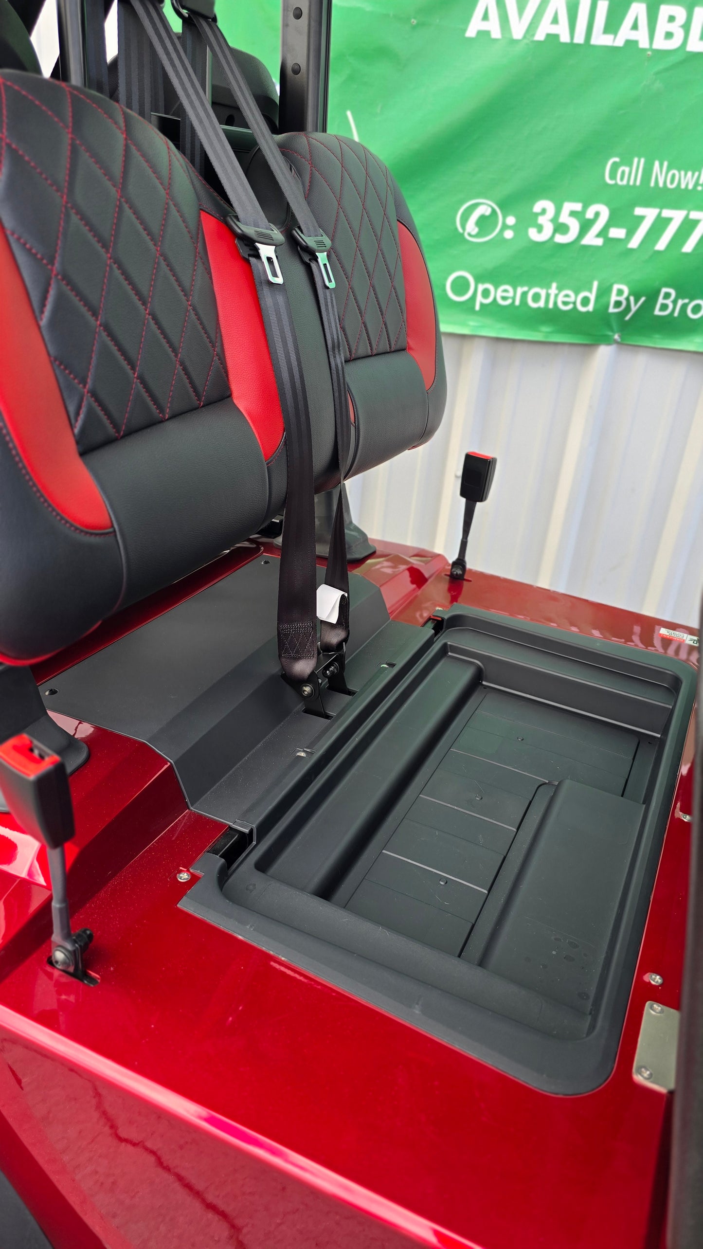2026 ICON i60LX — Apple Cherry Red · 6 Passenger Luxury Limo