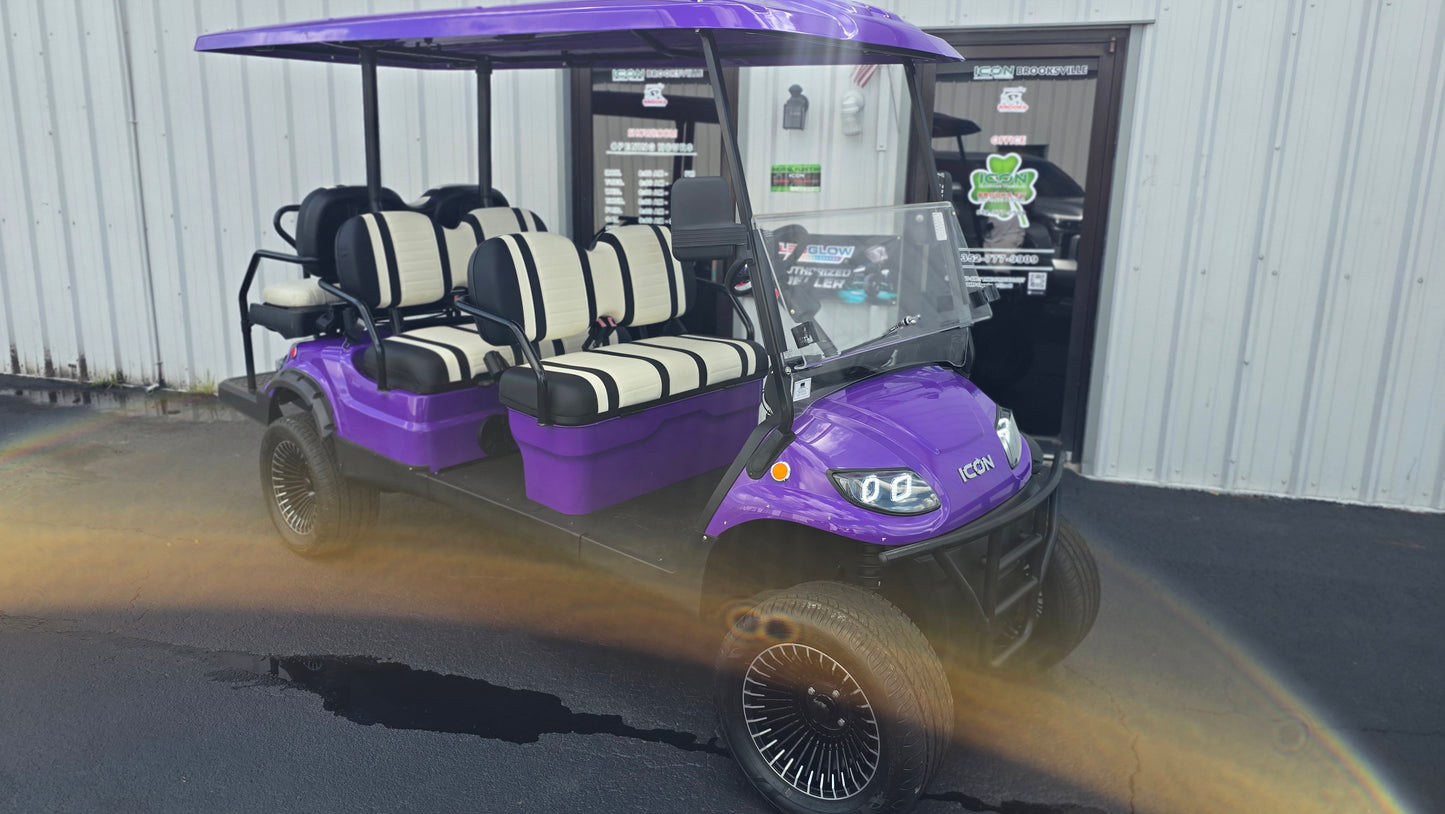 Pre-Owned 2021 ICON i60L Purple — New EcoBattery Lithium. Fix