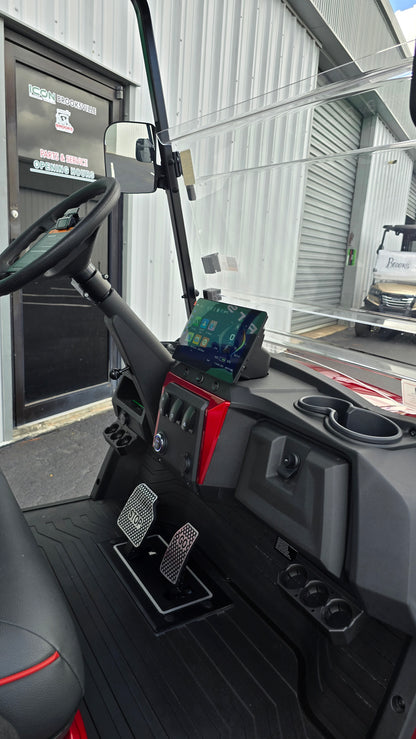 2026 ICON i20X — Apple Cherry Red · 2 Passenger Lithium