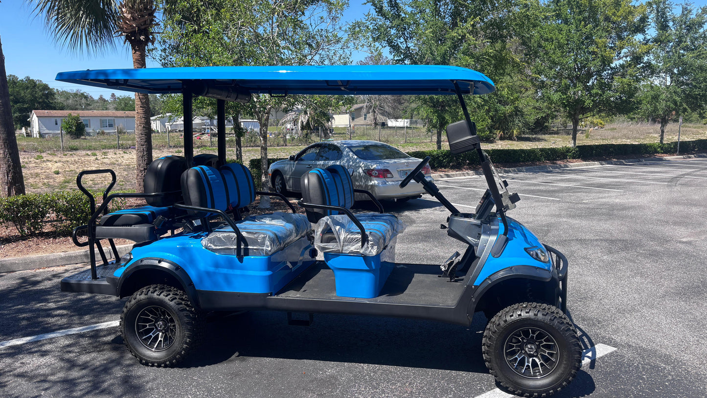 2025 ICON i60L — Caribbean Blue · 6 Passenger Lifted Lithium