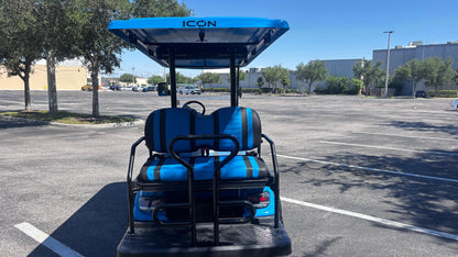 2025 ICON i60L — Caribbean Blue · 6 Passenger Lifted Lithium