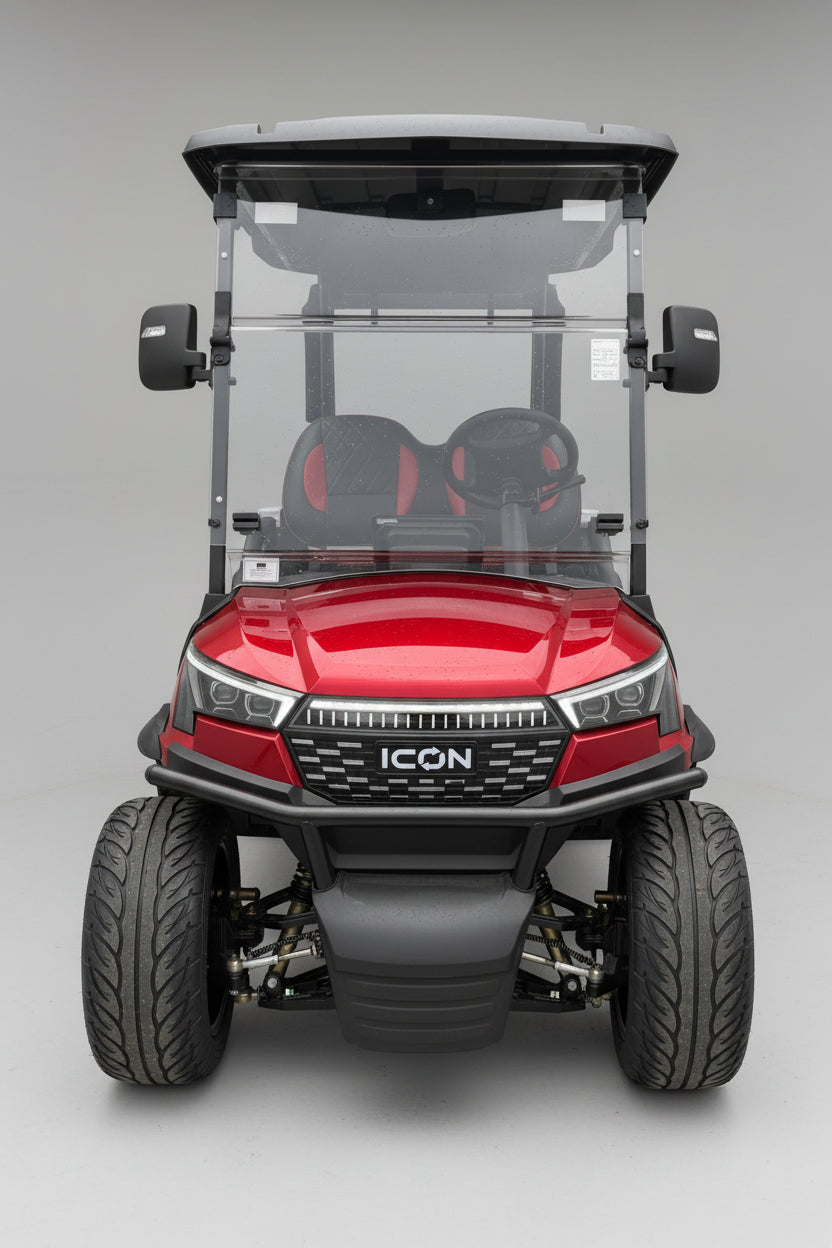 2026 ICON X20 Red — 2 Passenger Red Wheels