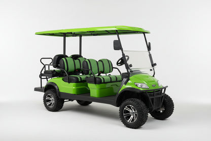 2025 Leftover ICON i60L Lime Green — AGM 6 Passenger Lifted