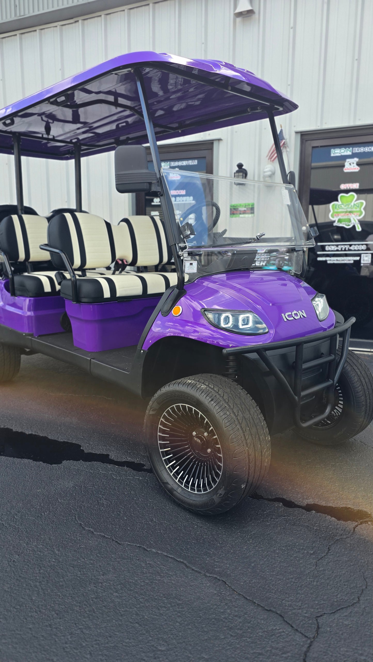 Pre-Owned 2021 ICON i60L Purple — New EcoBattery Lithium. Fix
