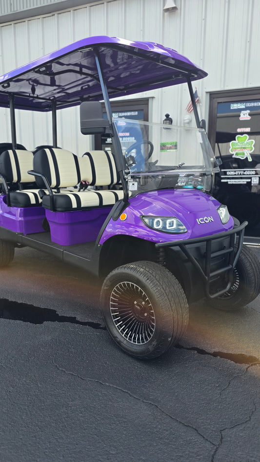 Pre-Owned 2021 ICON i60L Purple — New EcoBattery Lithium. Fix