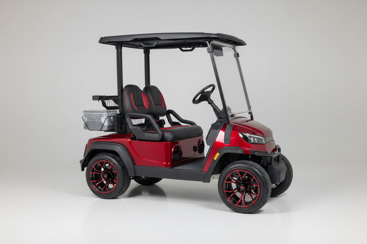 2026 ICON X20 Red — 2 Passenger Red Wheels
