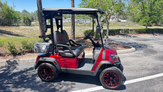 2026 ICON X20 Red — 2 Passenger Red Wheels
