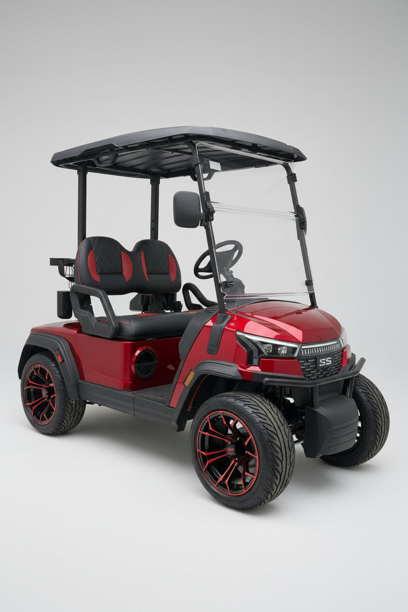 2026 ICON X20 Red — 2 Passenger Red Wheels