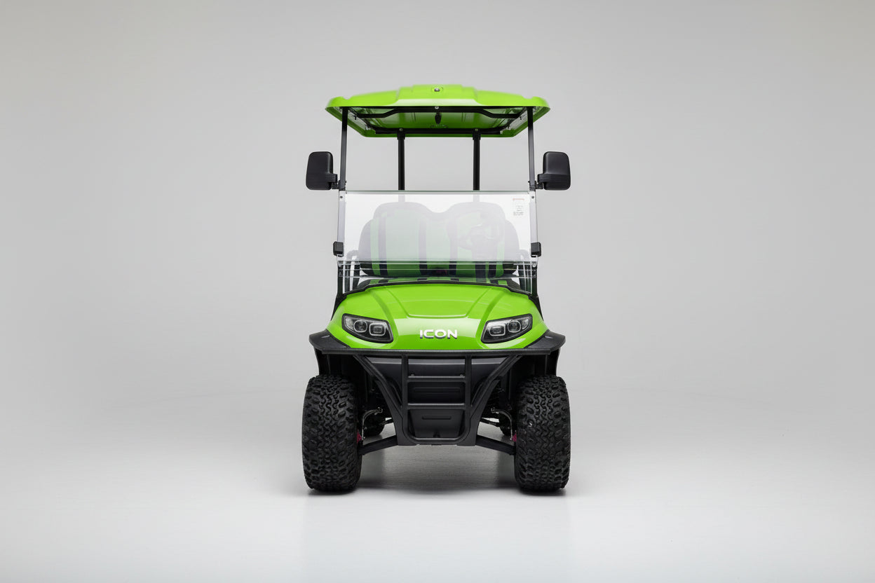 2025 Leftover ICON i60L Lime Green — AGM 6 Passenger Lifted